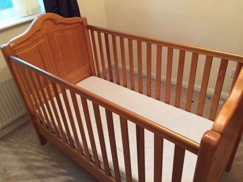 mamas and papas wooden crib